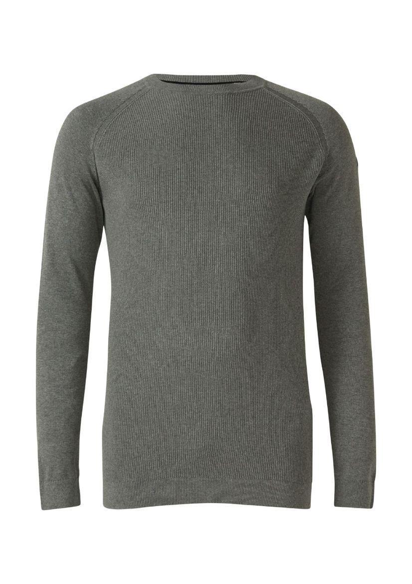Bild von Tall Herren Strickpullover Raglan Extra Lang