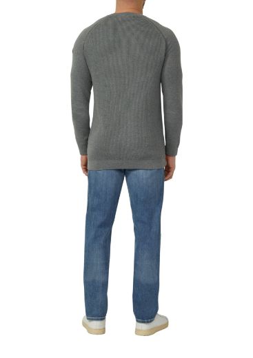 Bild von Tall Herren Strickpullover Raglan Extra Lang