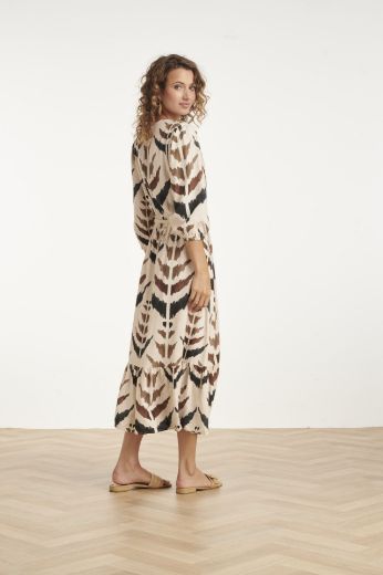 Bild von Tall Damen Sommerkleid Midi Gemustert