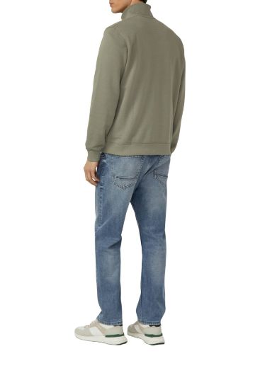 Image de Tall Homme s.Oliver Sweat-Shirt Zippé Extra Long