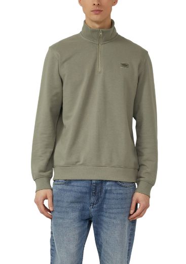 Image de Tall Homme s.Oliver Sweat-Shirt Zippé Extra Long