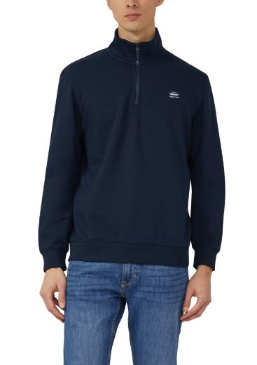 Image de Tall Homme s.Oliver Sweat-Shirt Zippé Extra Long