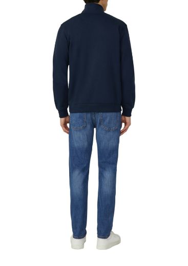 Image de Tall Homme s.Oliver Sweat-Shirt Zippé Extra Long