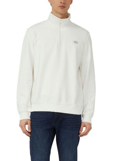 Image de Tall Homme s.Oliver Sweat-Shirt Zippé Extra Long