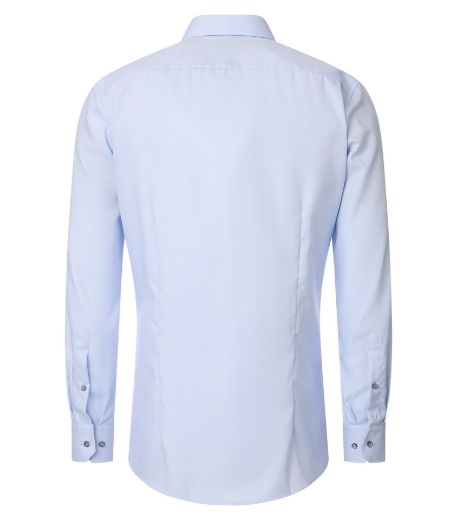 Bild von Tall Herren Hemd Modern Fit Ärmellänge 72 cm, blue