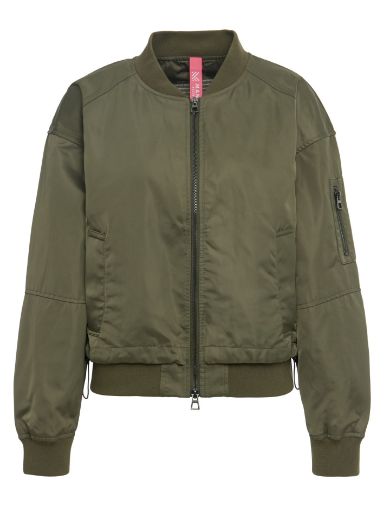 Bild von Tall Damen Bomberjacke mit Doppelter Saum