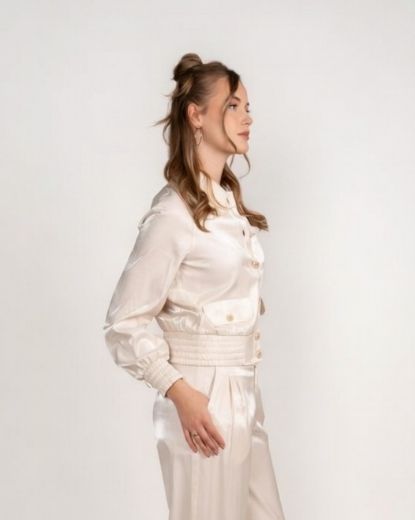 Image de Tall Femmes Veste Nelia Satin Shiny