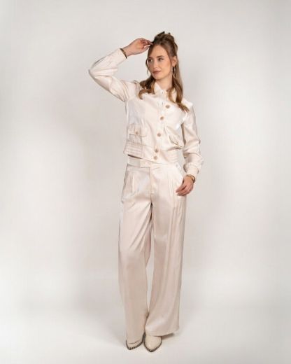 Image de Tall Femmes Veste Nelia Satin Shiny