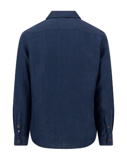 Image de Tall homme Surchemise en lin, manches extra longues 72 cm