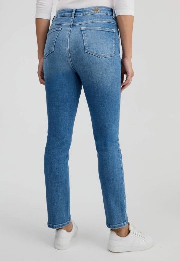 Bild von Tall Damen Wonderjeans High Waist Straight L36/L37 Inch, authentic blue