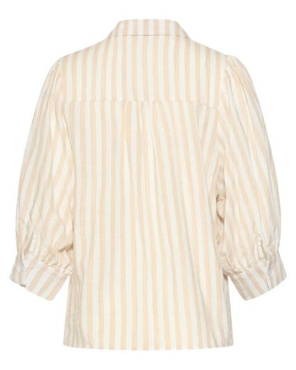 Bild von Damen Kurzarm Bluse Gestreift