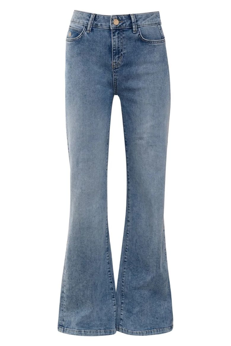 Bild von Tall Damen Jeans Shirley Push-Up Semi-Wide Leg L34 & L36 Inch, light stone blue