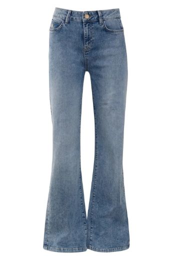 Bild von Tall Damen Jeans Shirley Push-Up Semi-Wide Leg L34 & L36 Inch, light stone blue