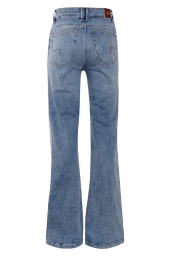 Bild von Tall Damen Jeans Shirley Push-Up Semi-Wide Leg L34 & L36 Inch, light stone blue