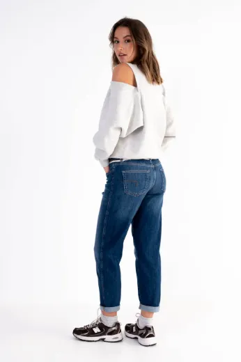 Image de Tall Women Jeans Diaz Carrot Fit L36 Inch, authentic blue