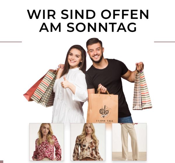 Verkaufsoffener Sonntag Hamburg, 29. März 2026 - von 13 - 18 Uhr sind wir offen