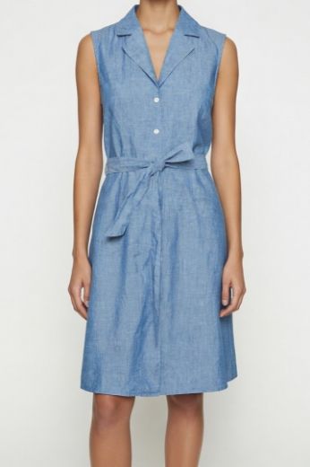 Bild von Tall Damen Vero Moda Paulina Kurzes Kleid mit Gürtel