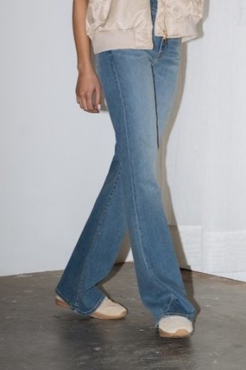 Bild von Tall Damen Jeans Bowie Bootcut L34 & L36 Inch, authentic vintage blue