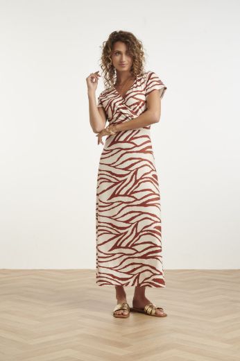 Bild von Damen Maxi Kleid Gemustert