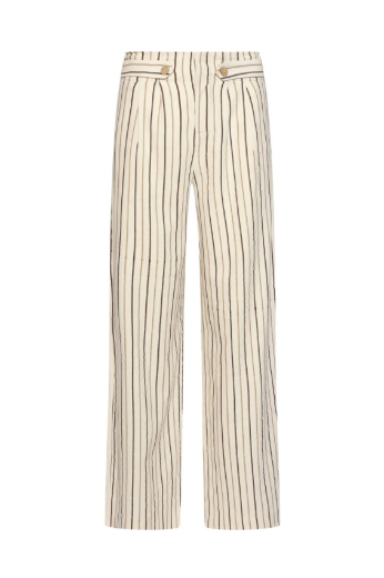 Image de Tall femmes Pantalon, taille haute, rayé, 37 inches