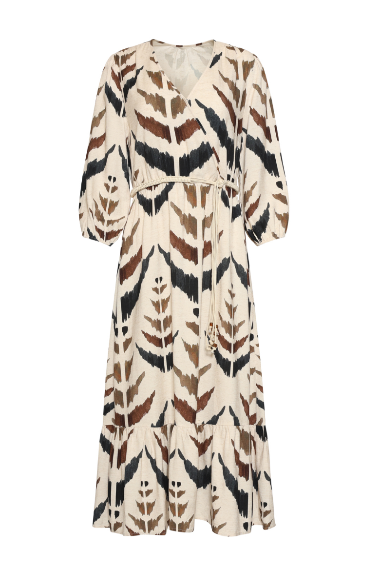 Bild von Tall Damen Sommerkleid Midi Gemustert