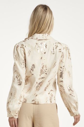 Bild von Tall Damen Kurblazer Jacke Pailletten