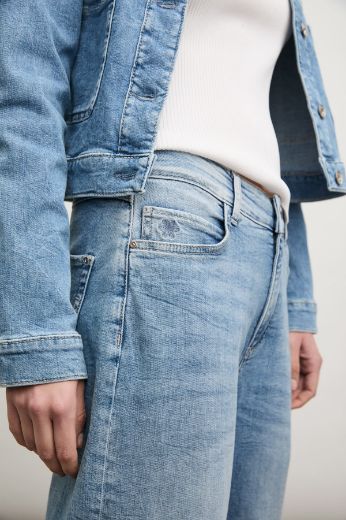 Bild von Tall Damen Jeans Kaia Curved Fit L36 Inch, botanical blue