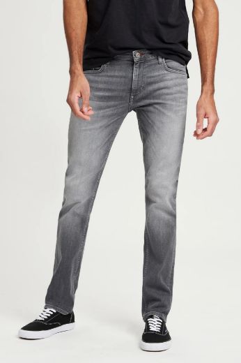 Image de Tall Homme Jeans Damien, coupe slim, L36 et L38 inchea, anthracite