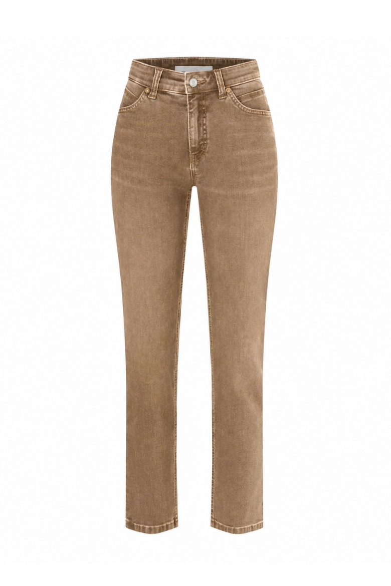 Bild von Tall Damen Jeans MAC Melanie Gerades Bein L36 Inch, light tree bark brown