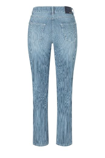 Bild von Tall Damenjeans MAC Melanie L34 & L36 Inch, mid dark striped