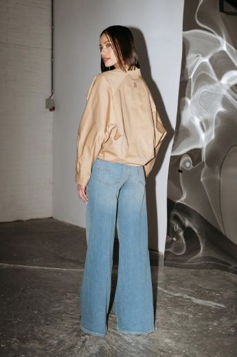 Picture of Tall Women Jeans Francis Straight Wide Leg L36 Inches
