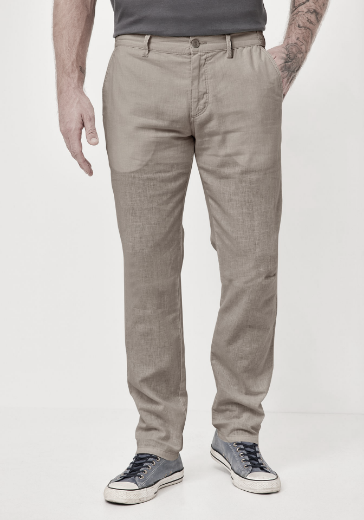 Bild von Tall Herren Leinen Baumwoll Chinohosen Halifax L36 & L38 Inch