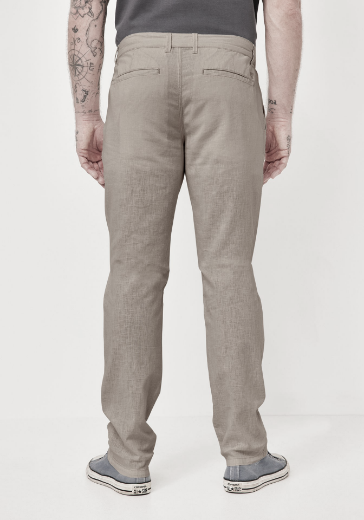 Bild von Tall Herren Leinen Baumwoll Chinohosen Halifax L36 & L38 Inch