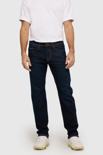 Bild von Tall Herren Jeans MAC Ben Loose Fit L36 & L38 Inch, dark blue vintage
