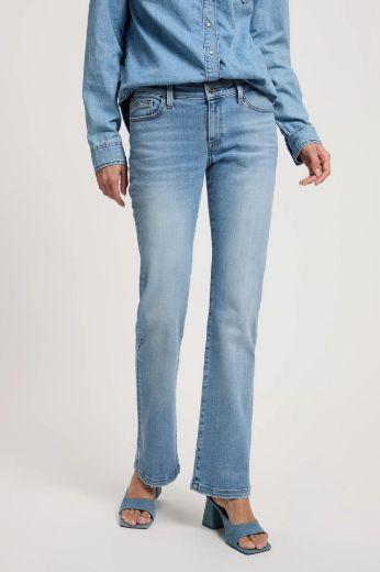 Picture of Tall Women Jeans Lauren Bootcut L34 & L36 Inch, light mid blue