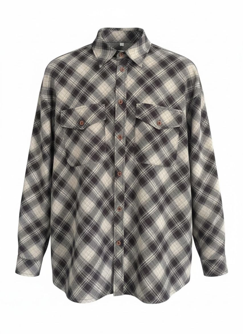 Bild von Tall Damen Bluse Casual Karo
