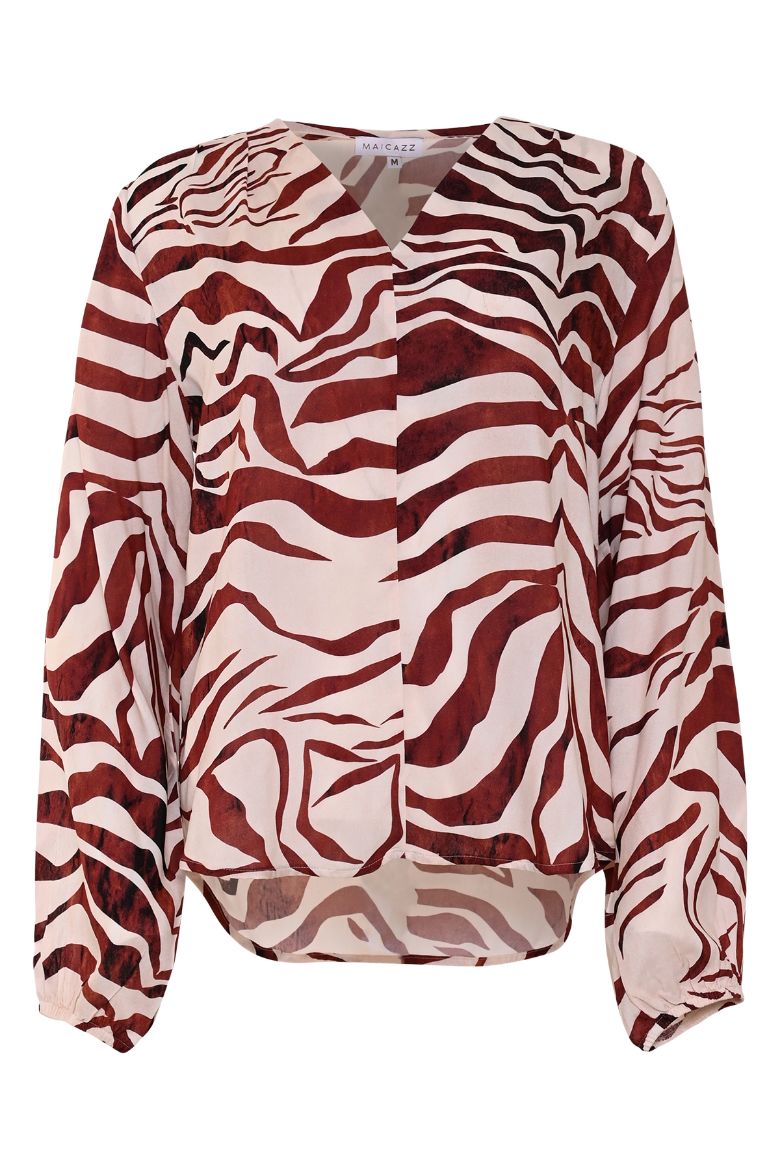 Picture of Tall Women Blouse Tanevi Zebra