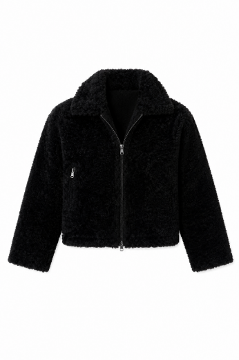 Picture of Tall Women Reversible Faux Leather Fur Jacket