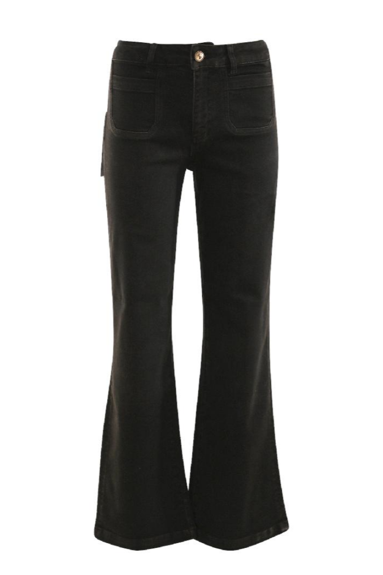 Bild von Tall Damen Jeans Bobby Pocket Semi Wide Leg L34 & L36 Inch, dark truffle