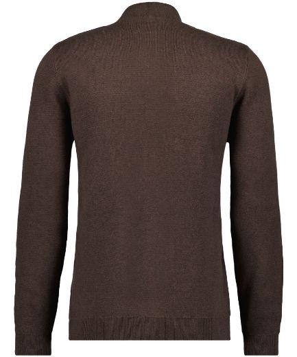 Bild von Tall Herren Strickjacke Cardigan Baumwolle Kaschmir