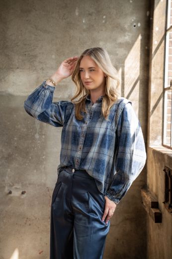 Picture of Tall Women Blouse Tilde Cotton Check