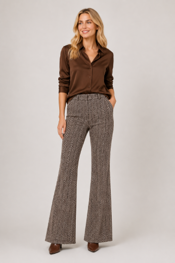 Bild von Tall Damen Hose Alex Big Herringbone L37 Inch