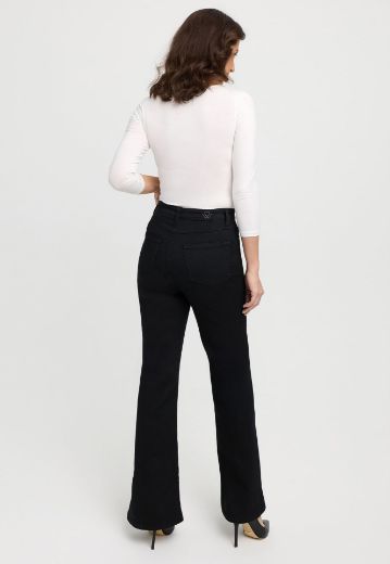 Picture of Tall Women Wonderjeans High Waist Flared Forever Black L37 Inches
