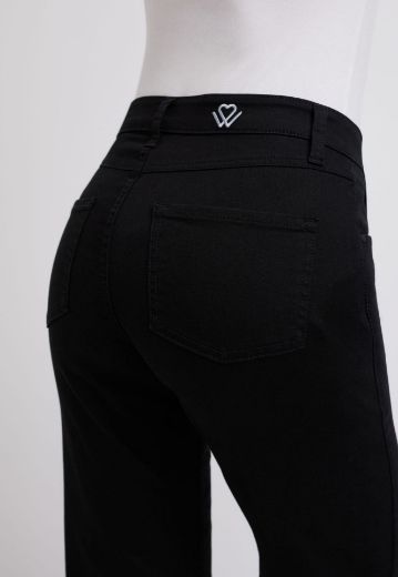 Picture of Tall Women Wonderjeans High Waist Wide Forever Black L37 Inches