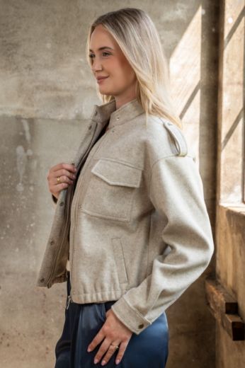Bild von Tall Damen Jacke Ysa Heavy Brushed Knit