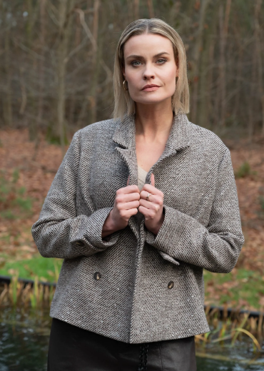 Picture of Tall Women Warm Jacket Valery Stripe