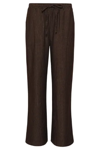 Picture of Tall Women Trouser Wide Leg Pinstripes L37 Inch