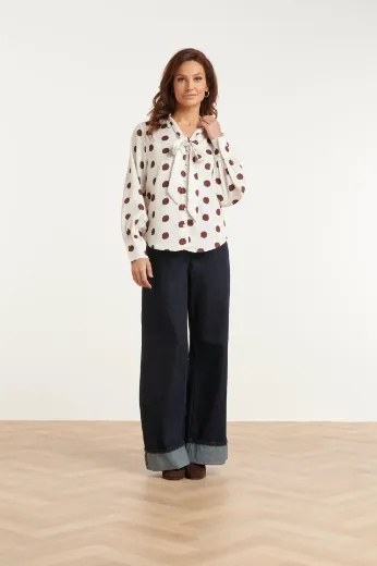 Bild von Tall Damen Schuppenbluse Dots