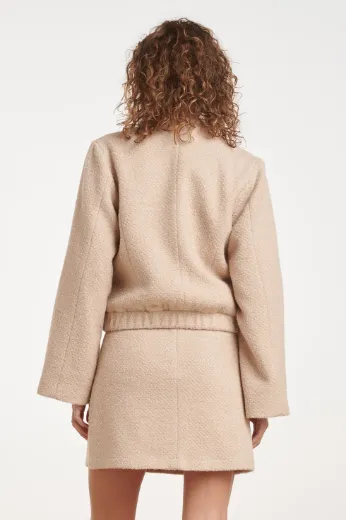 Bild von Tall Damen Jacke Stehkragen