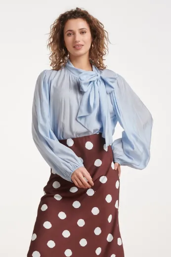 Bild von Tall Damen Schluppen Bluse